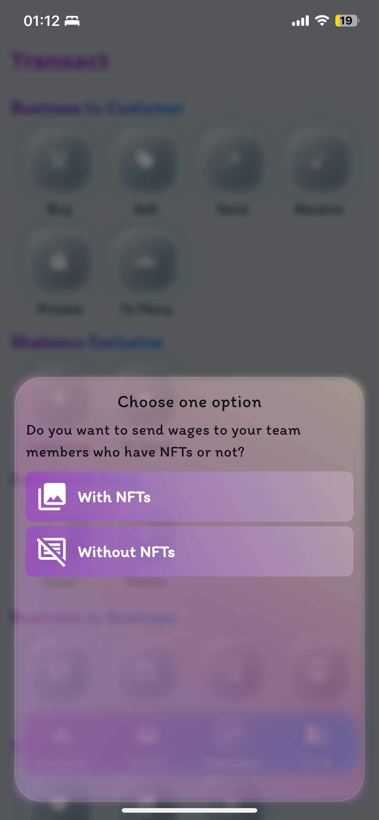 Create wallet