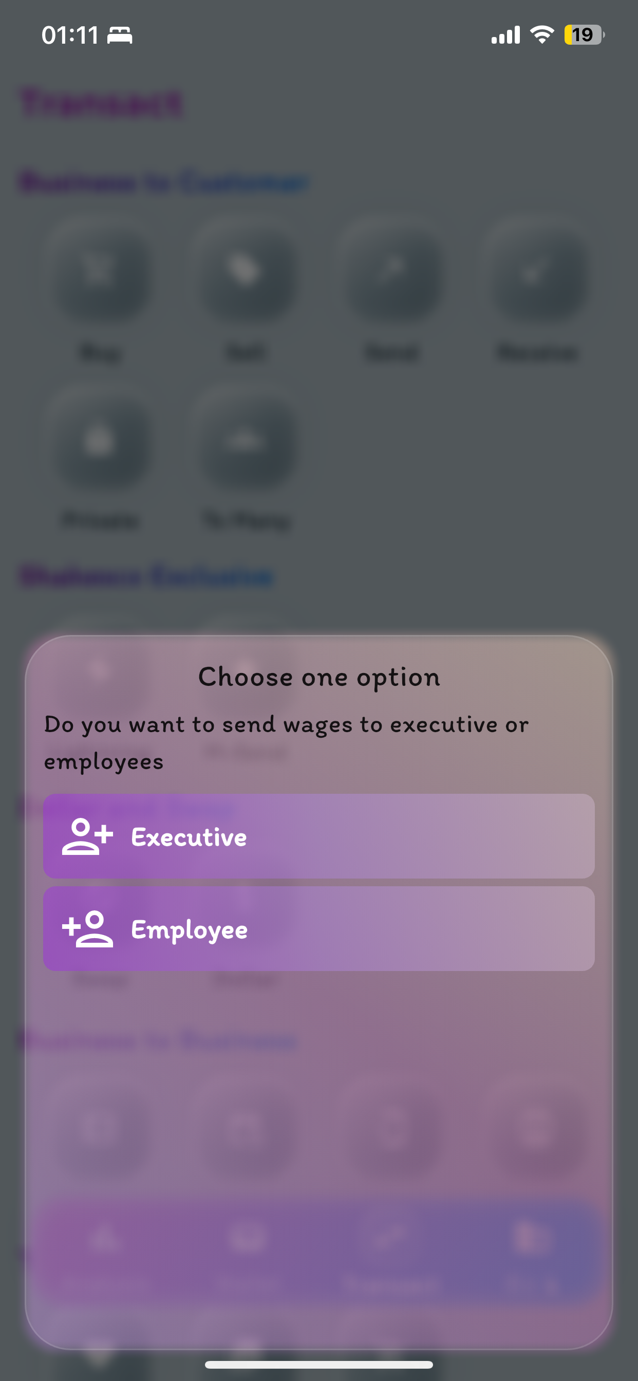 Create wallet